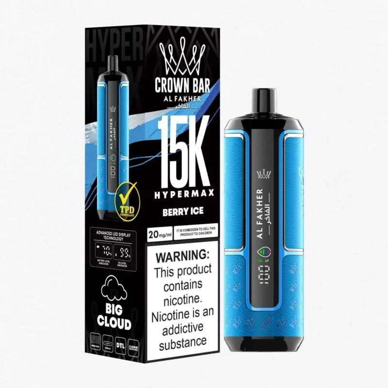 Al-Fakher-Crown-Bar-Hyper-Max-15000.webp - Notable Vape Australia