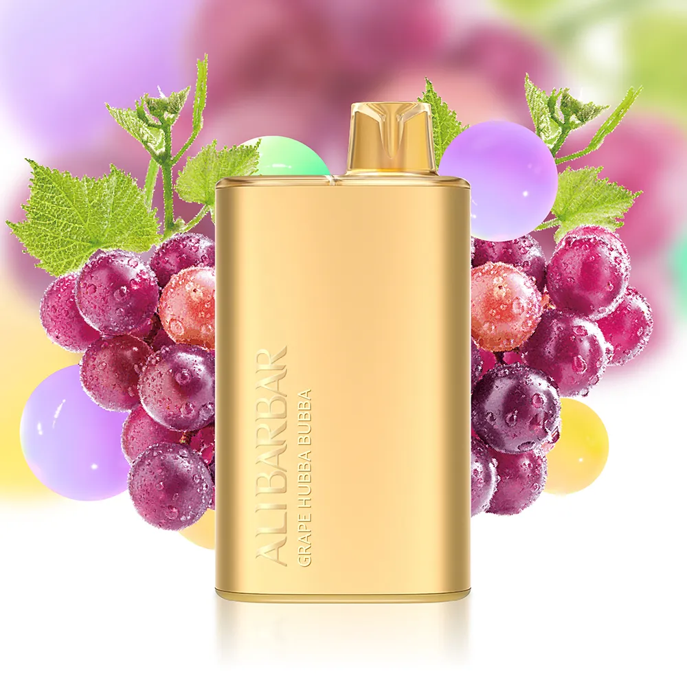 Alibarbar-Rich-8000-Puffs-Grape-Hubba-Bubba.webp - Notable Vape Australia