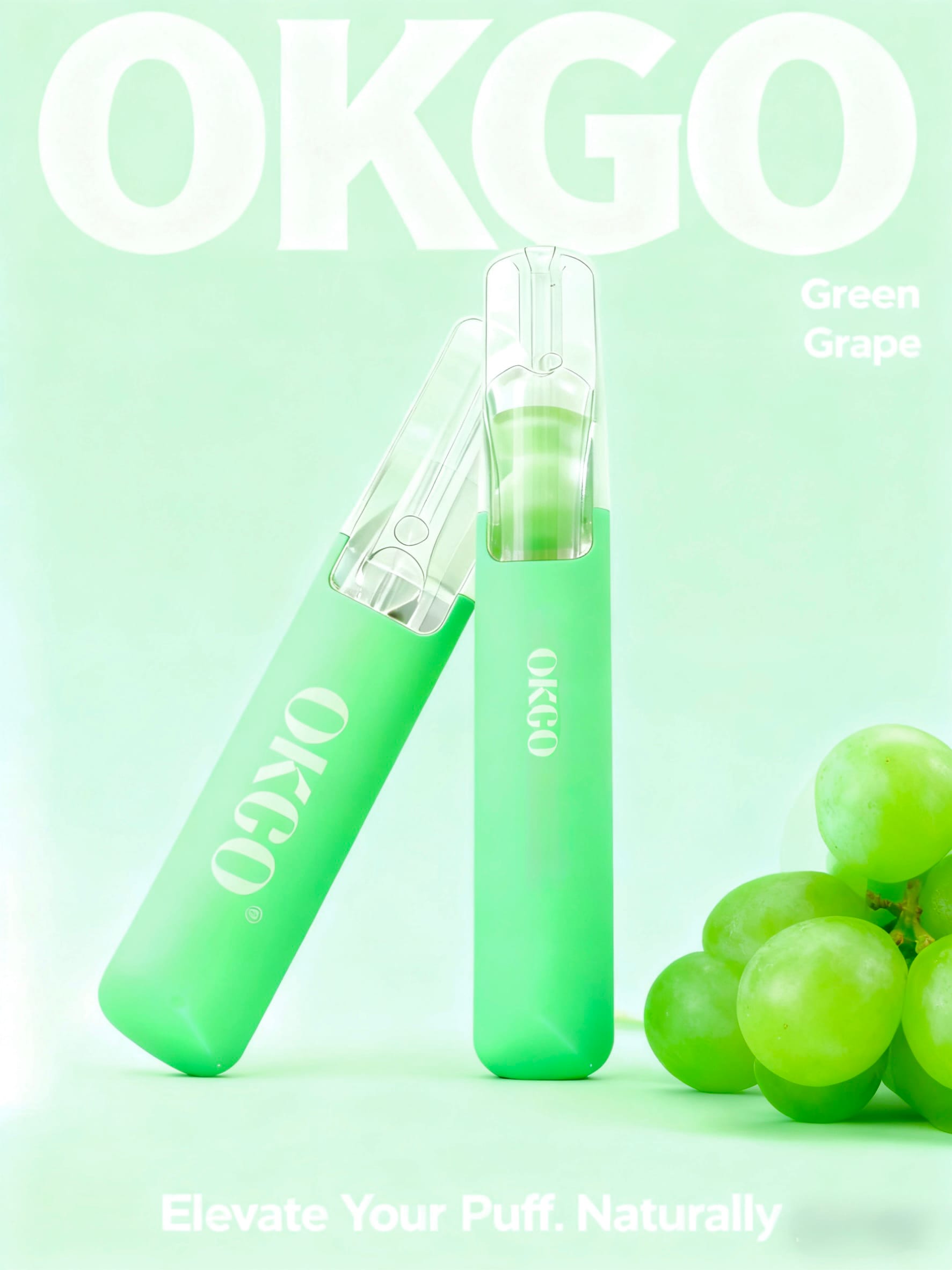 OKGO-6500-Puffs-Green-Grape.jpg - Notable Vape Australia