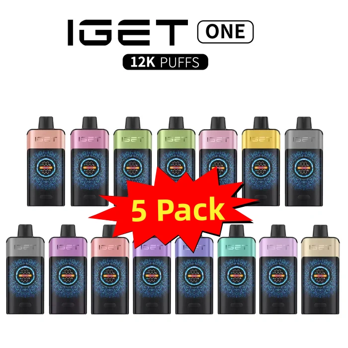 iget-one-5pack.webp - Notable Vape Australia